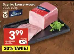 Delikatesy Centrum Szynka konserwowa Krakus oferta