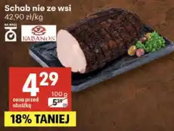 Delikatesy Centrum Schab nie ze wsi Kabanos oferta