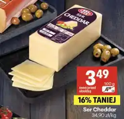 Delikatesy Centrum Ser Cheddar Mlekovita oferta