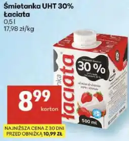 Delikatesy Centrum Śmietanka UHT 30% Łaciata oferta