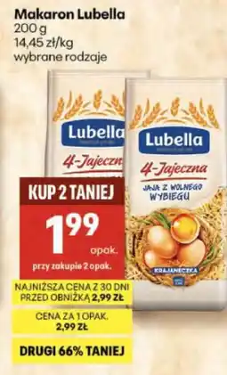 Delikatesy Centrum Makaron Lubella oferta