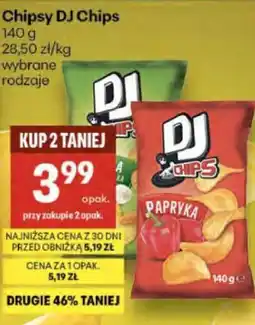 Delikatesy Centrum Chipsy DJ Chips oferta