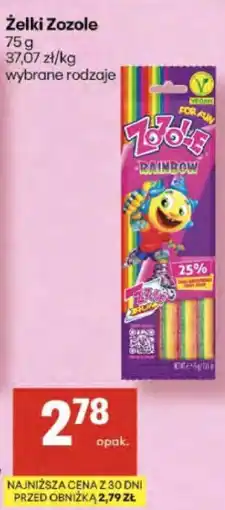 Delikatesy Centrum Żelki Zozole wybrane rodzaje oferta