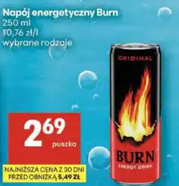 Delikatesy Centrum Napój energetyczny Burn oferta