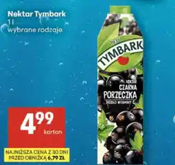 Delikatesy Centrum Nektar Tymbark 1l wybrane rodzaje oferta