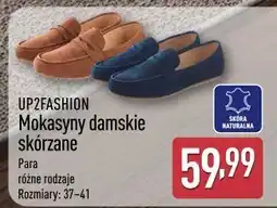 ALDI UP2FASHION Mokasyny damskie skórzane oferta
