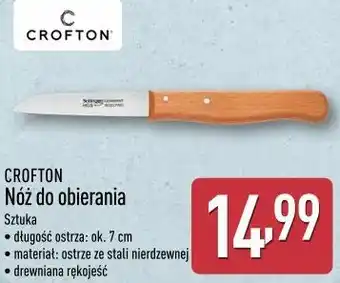 ALDI CROFTON Nóż do obierania oferta