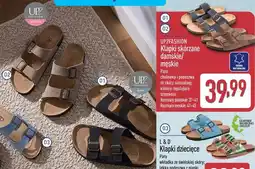 ALDI Klapki skórzane damskie/męskie UP2FASHION oferta