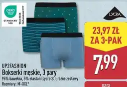 ALDI UP2FASHION Bokserki męskie, 3 pary oferta