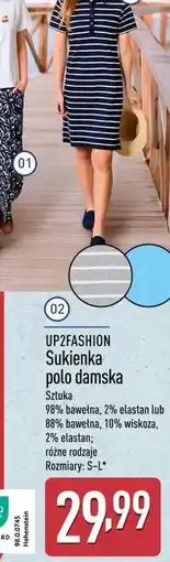 ALDI UP2FASHION Sukienka polo damska oferta