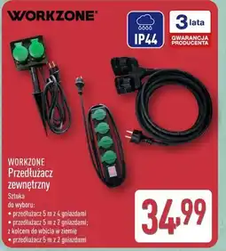 ALDI WORKZONE Przedłużacz zewnętrzny oferta