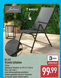 ALDI BELAVI Krzesło składane oferta