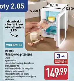 ALDI Minilodówka przenośna oferta