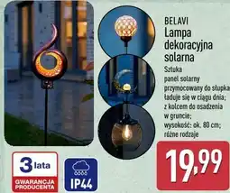 ALDI Lampa dekoracyjna solarna BELAVI oferta
