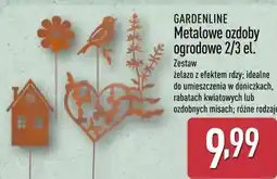 ALDI GARDENLINE Metalowe ozdoby ogrodowe 2/3 el oferta