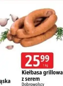 E.Leclerc Kiełbasa grillowa z serem Dobrowolscy oferta