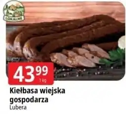 E.Leclerc Kiełbasa wiejska gospodarza Lubera oferta
