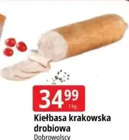 E.Leclerc Kiełbasa krakowska drobiowa Dobrowolscy oferta