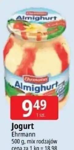 E.Leclerc Jogurt Ehrmann 500 g, mix rodzajów oferta
