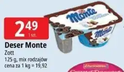 E.Leclerc Deser Monte Zott 125 g, mix rodzajów oferta