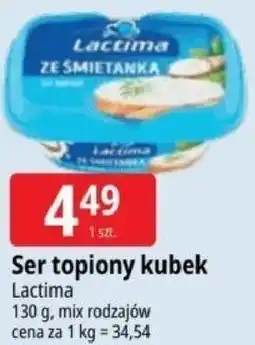 E.Leclerc Ser topiony kubek Lactima 130 g, mix rodzajów oferta