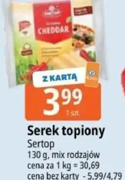 E.Leclerc Serek topiony Sertop 130 g, mix rodzajów oferta