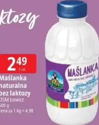 E.Leclerc Maślanka naturalna bez laktozy OSM Łowicz oferta