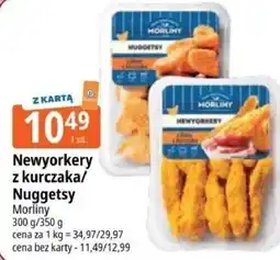 E.Leclerc Newyorkery z kurczaka/Nuggetsy Morliny oferta