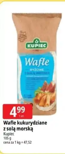 E.Leclerc Wafle kukurydziane z solą morską Kupiec oferta