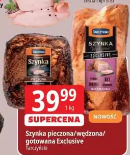 E.Leclerc Szynka pieczona/wędzona/gotowana Exclusive Tarczyński oferta