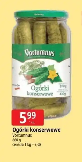E.Leclerc Ogórki konserwowe Vortumnus oferta