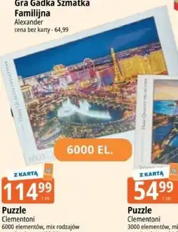 E.Leclerc Puzzle Clementoni 6000 elementów oferta