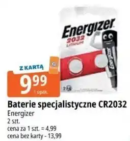 E.Leclerc Baterie specjalistyczne CR2032 Energizer oferta
