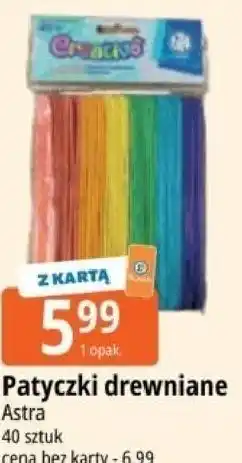 E.Leclerc Patyczki drewniane Astra oferta
