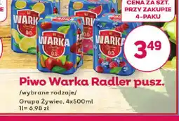 Bliski Piwo Warka Radler pusz. oferta