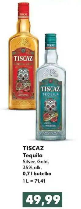 Kaufland Tiscaz Tequila 35% 0,7l oferta