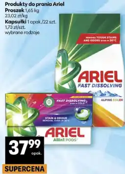 Delikatesy Centrum Produkty do prania Ariel Proszek 1,65 kg Kapsułki 1 opak./22 szt oferta