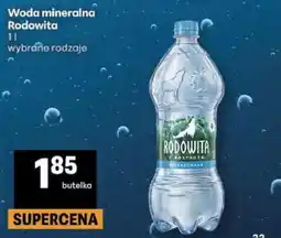 Delikatesy Centrum Woda mineralna Rodowita oferta