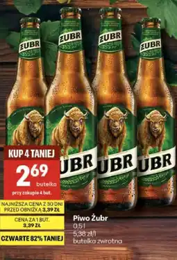 Delikatesy Centrum Piwo Żubr oferta
