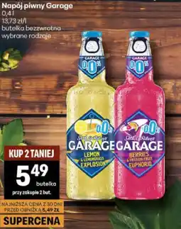 Delikatesy Centrum Napój piwny Garage oferta