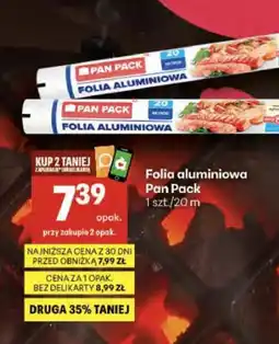 Delikatesy Centrum Folia aluminiowa Pan Pack oferta