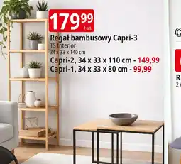 E.Leclerc Regal bambusowy Capri-3 oferta