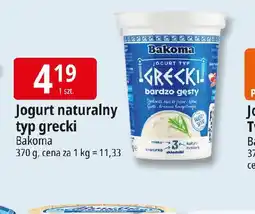 E.Leclerc Bakoma Jogurt naturalny typ grecki oferta