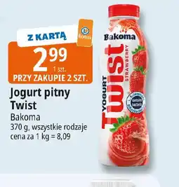E.Leclerc Bakoma Jogurt pitny Twist oferta