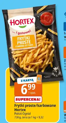 E.Leclerc HORTEX Frytki proste/karbowane oferta