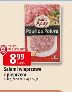 E.Leclerc Saint Azay Salami wieprzowe oferta