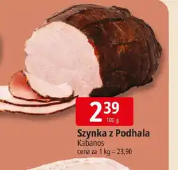 E.Leclerc Szynka z Podhala oferta