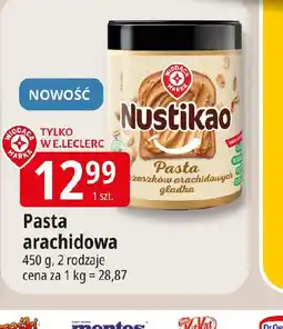 E.Leclerc Nustikao Pasta arachidowa oferta
