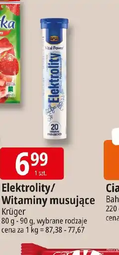 E.Leclerc Krüger Elektrolity/Witaminy oferta