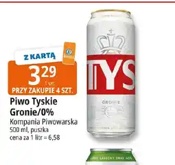 E.Leclerc Piwo Tyskie Gronie/0% oferta